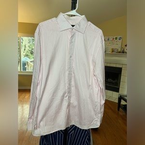 Express Design Studio Classic Fit Men’s long sleeved, button up shirt